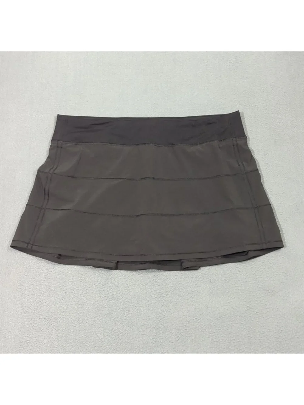 Lululemon Pace Rival Skirt 14 Tall Black 4-Way Stretch 15